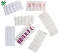 Kwalità Għolja Pvc/pe Film Suppository Packaging Suppository Shells